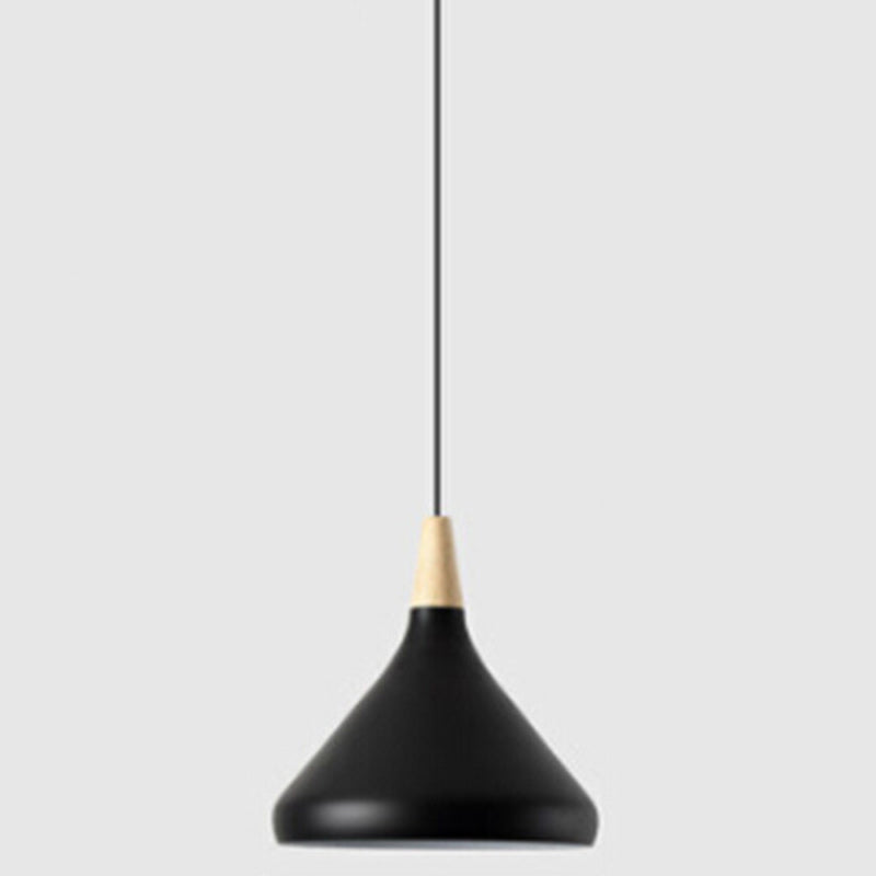 Simplicity Pendant Light with Multi Color Options - Nordic Macaroon Aluminum Lampshade, Perfect for Kitchen - 1-Light Hanging Lamp