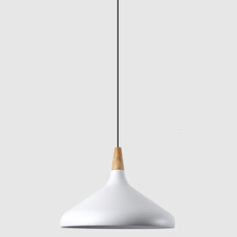 Simplicity Pendant Light with Multi Color Options - Nordic Macaroon Aluminum Lampshade, Perfect for Kitchen - 1-Light Hanging Lamp