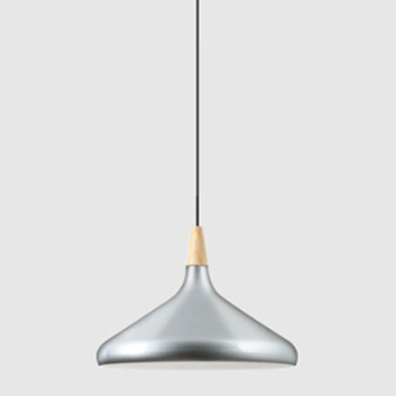 Simplicity Pendant Light with Multi Color Options - Nordic Macaroon Aluminum Lampshade, Perfect for Kitchen - 1-Light Hanging Lamp