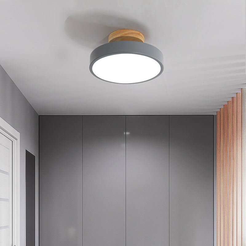 Modern Led Acrylic Circle Flush Mount Ceiling Light Fixture