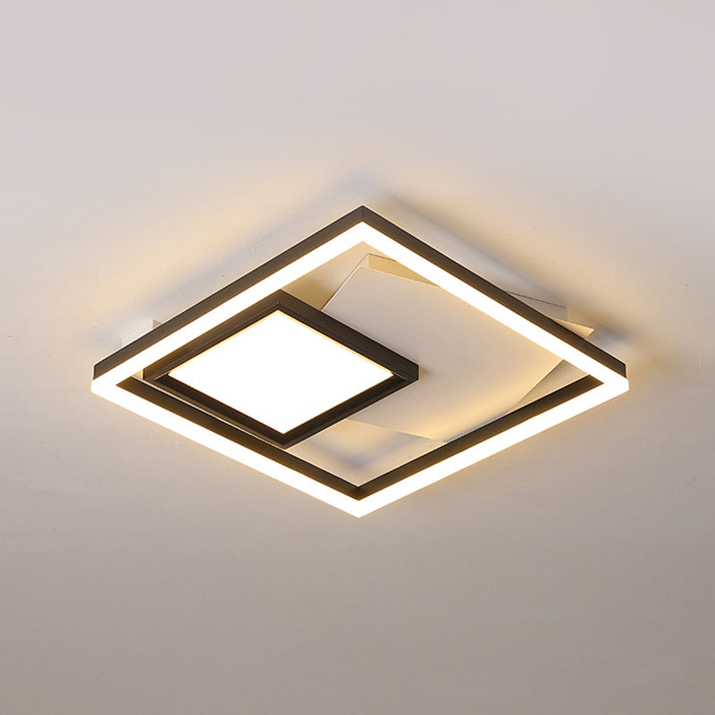 Flush Mount LED Rectangle Ceiling Light