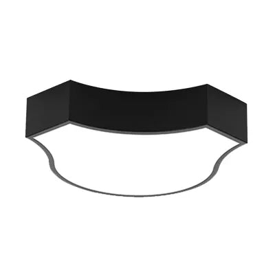 Modern LED Ceiling Lamp for Living Room - Metal & Acrylic Mount Light