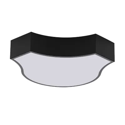 Modern LED Ceiling Lamp for Living Room - Metal & Acrylic Mount Light