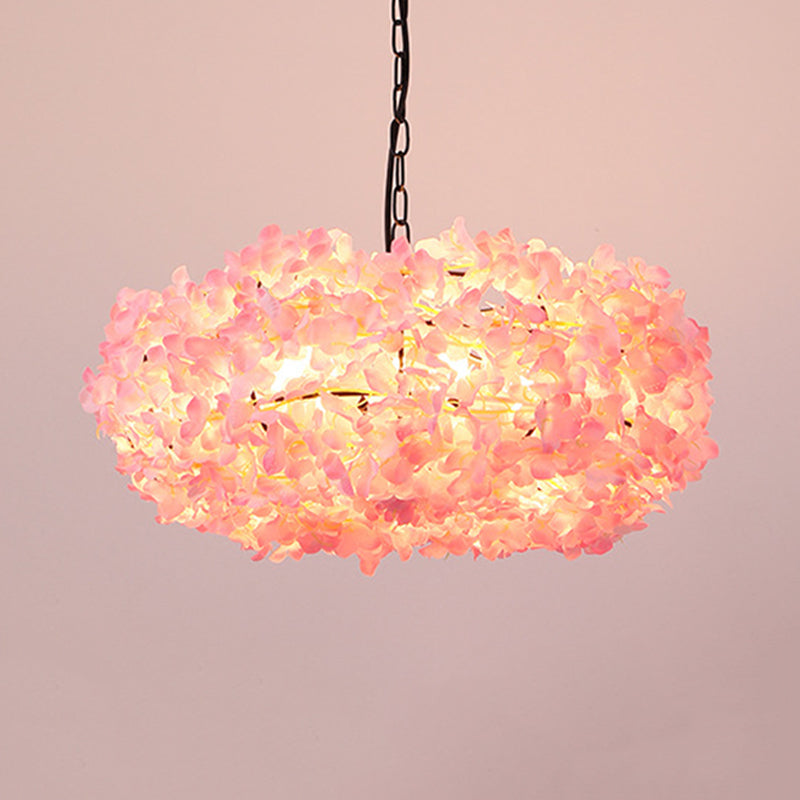 Industrial Metal Pendant Light In Black - 1 Bulb Led Down Lighting For Restaurants