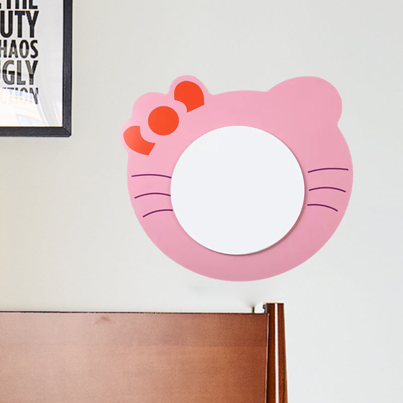 Children's LED Ceiling Mount Light with Wooden Cartoon Pattern - Ideal for Kindergarten