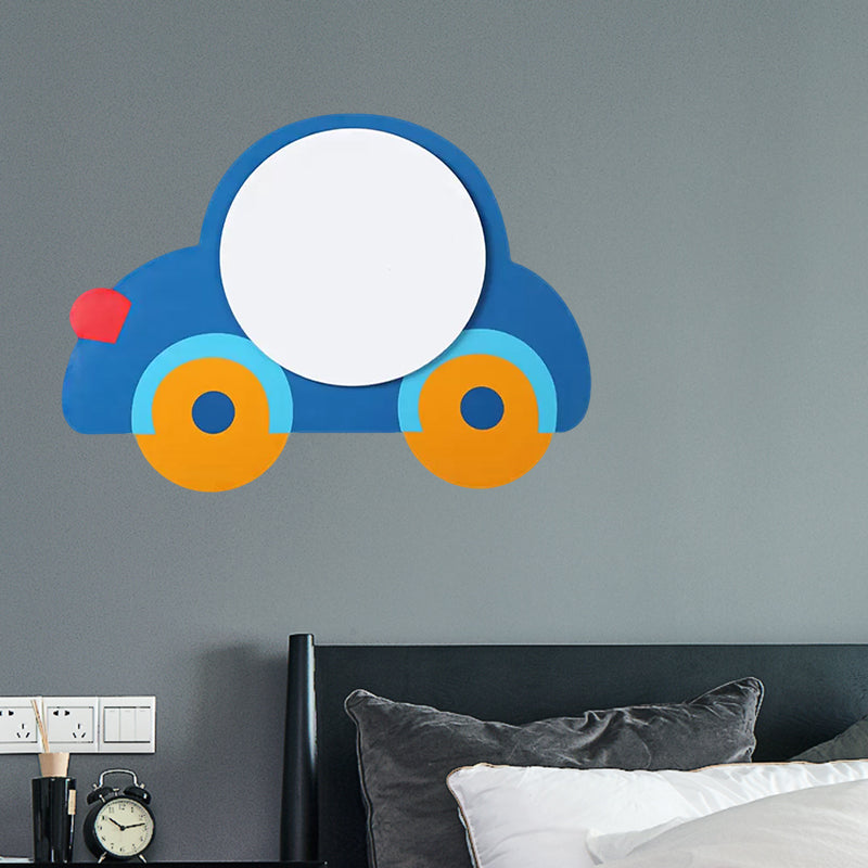 Children's LED Ceiling Mount Light with Wooden Cartoon Pattern - Ideal for Kindergarten