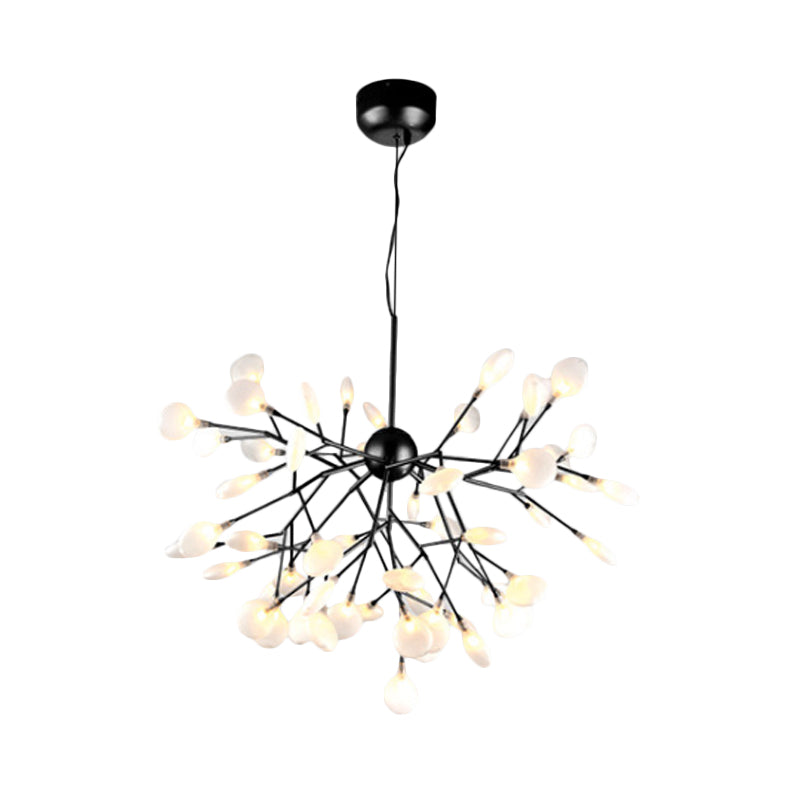Heracleum Design Chandelier Opaline Glass Ceiling Pendant for Modern Living"