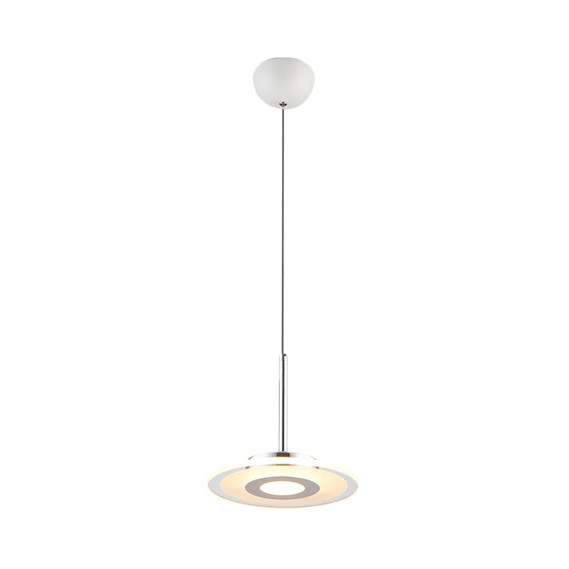 Ultrathin Acrylic Island Pendant LED Light in Warm/White/Natural