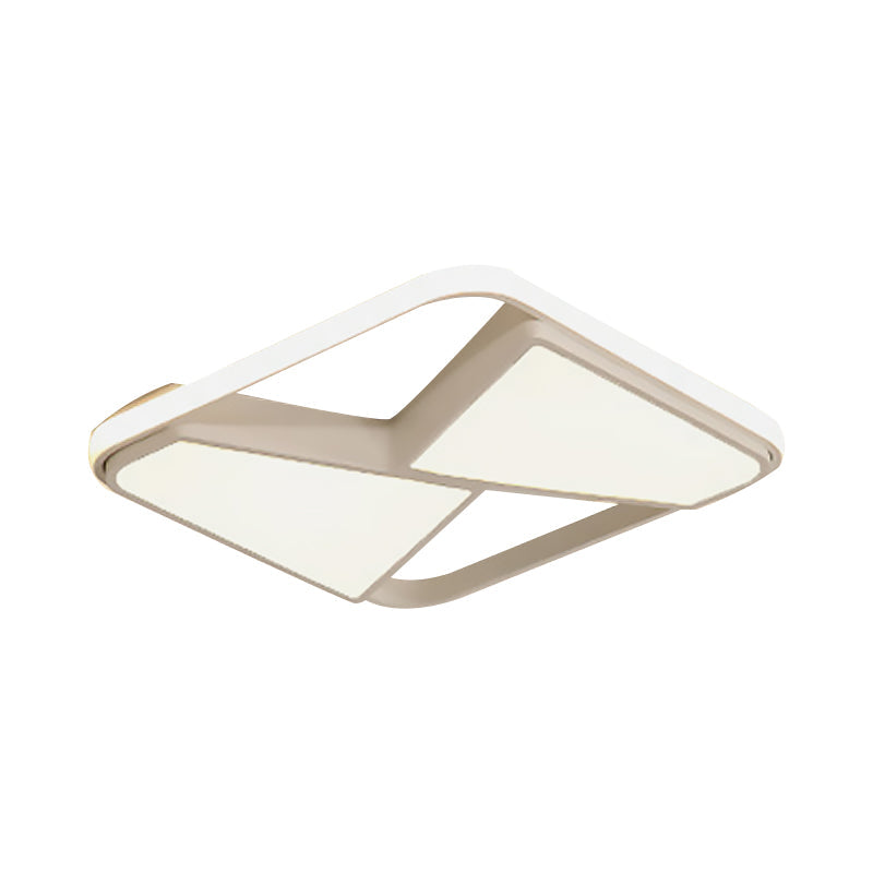 Nordic Style LED Ceiling Light in Black/White – Warm/White Lighting