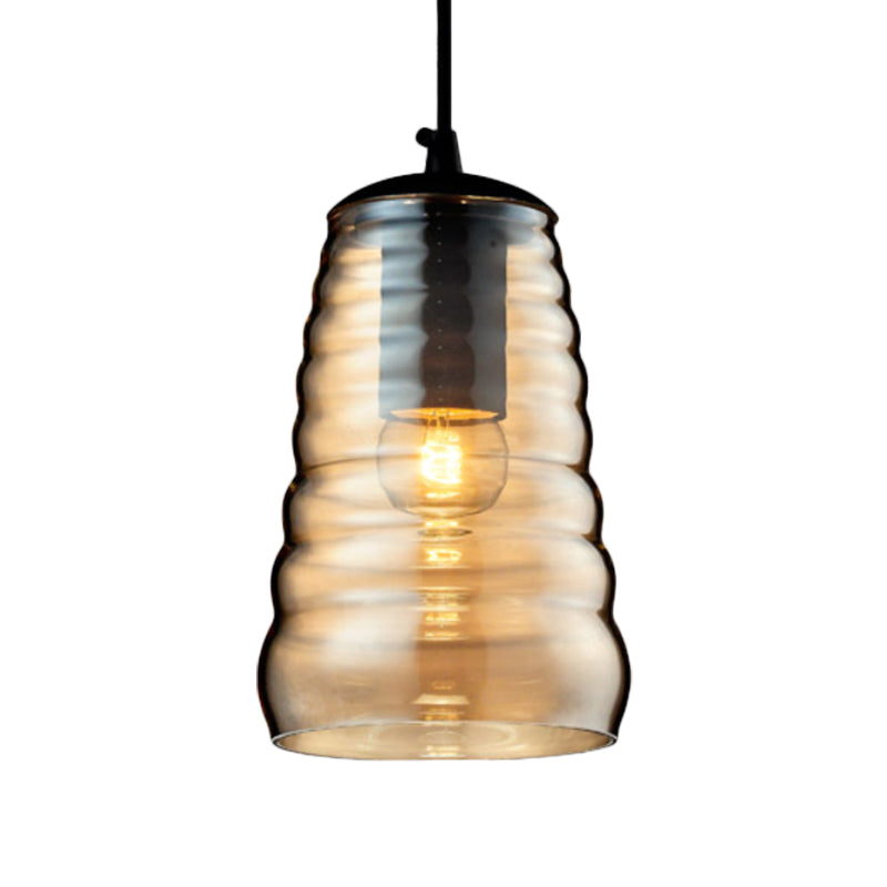 Modern Glass Pendant Light With Multiple Shapes And Colors
