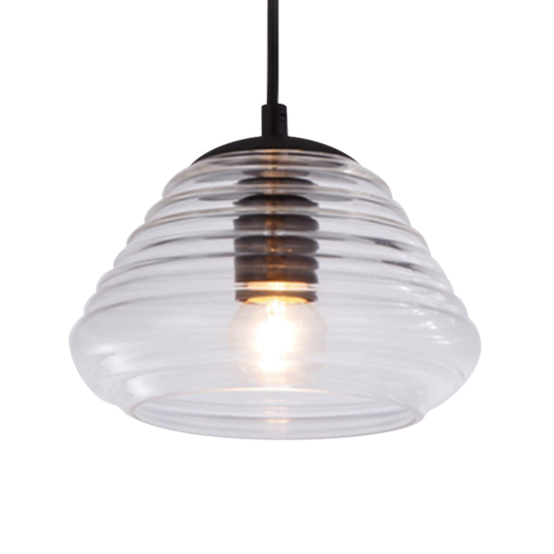 Modern Glass Pendant Light With Multiple Shapes And Colors