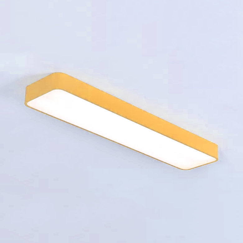 Candy Colored LED Ceiling Lamp for Baby and Kids' Bedroom - Acrylic Linear Mount