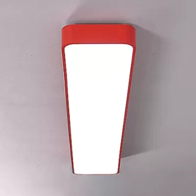 Candy Colored LED Ceiling Lamp for Baby and Kids' Bedroom - Acrylic Linear Mount
