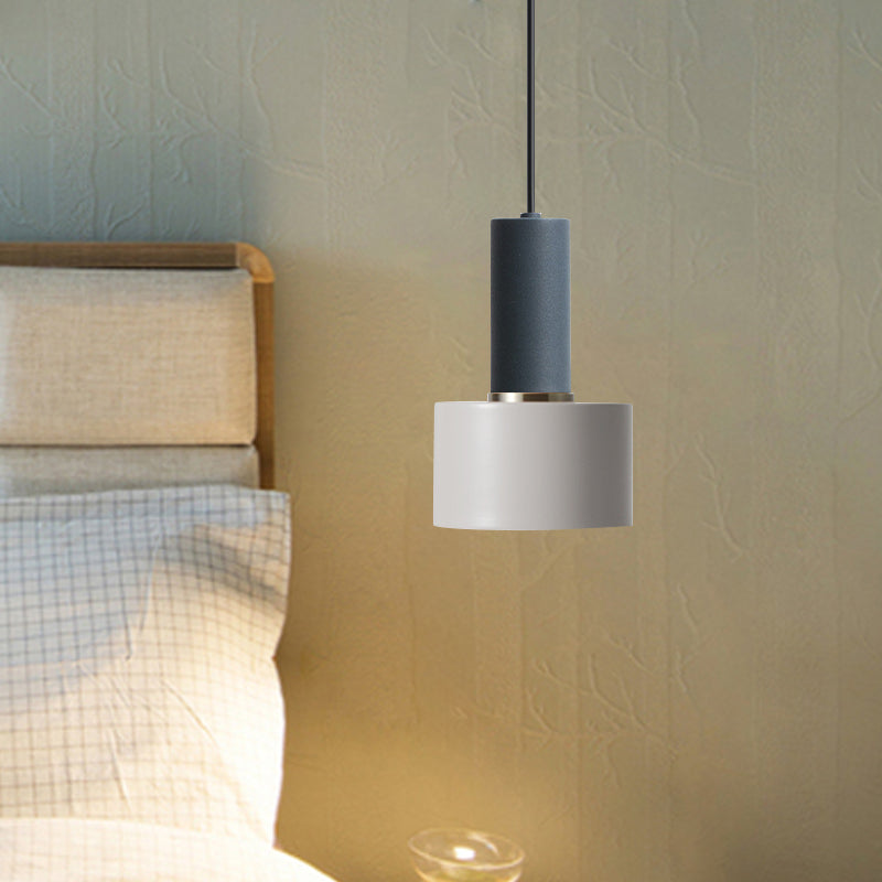 Modern Mini Pendant Light – Sleek Metallic Ceiling Hanging Single Light