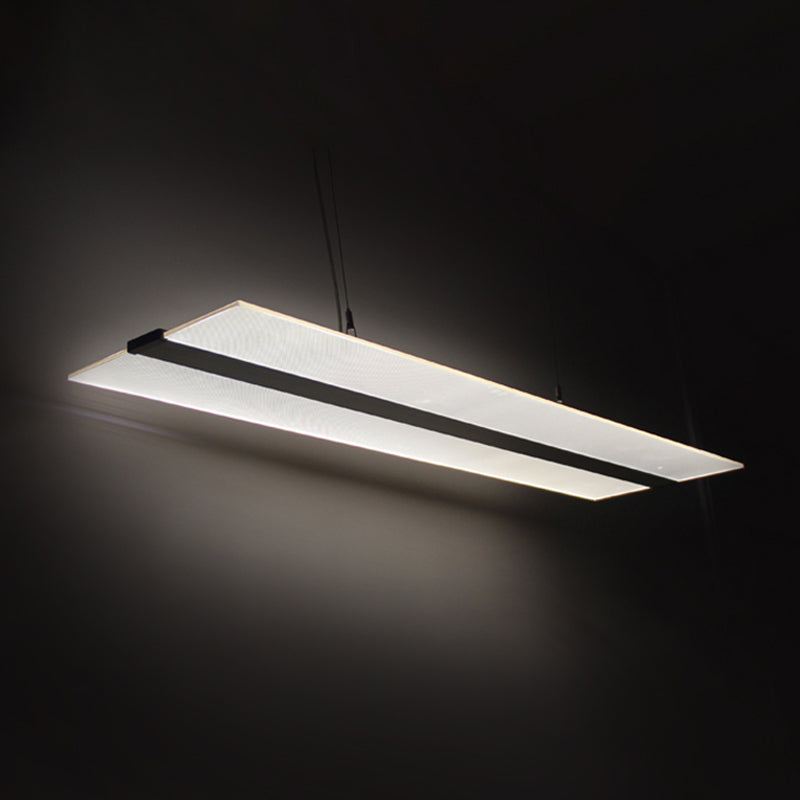 Modern Flaky Pendant Light: Acrylic Led Hanging Lamp Kit In Warm/White/Natural Light