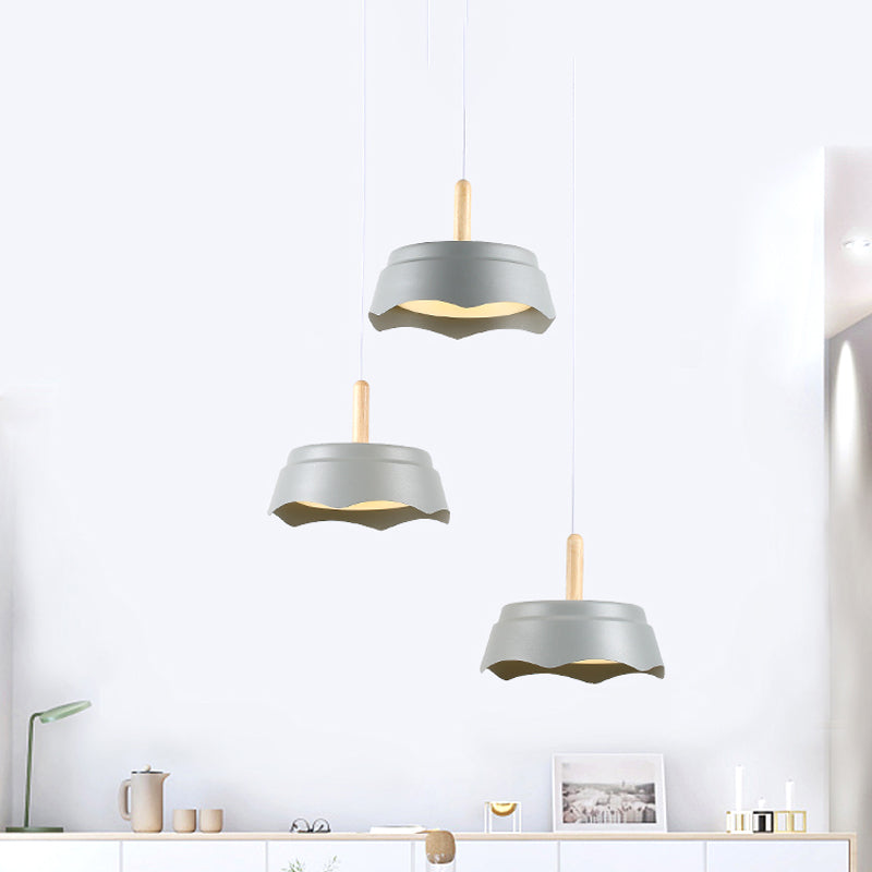 Al Thalimain - Modernism Hanging Ceiling Light- Drum Living Room Suspension Pendant
