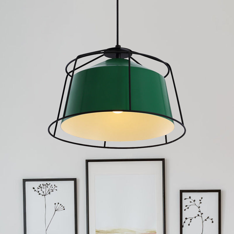 Plafonnier suspendu moderne en métal pour salon - 1 luminaire suspendu d'intérieur