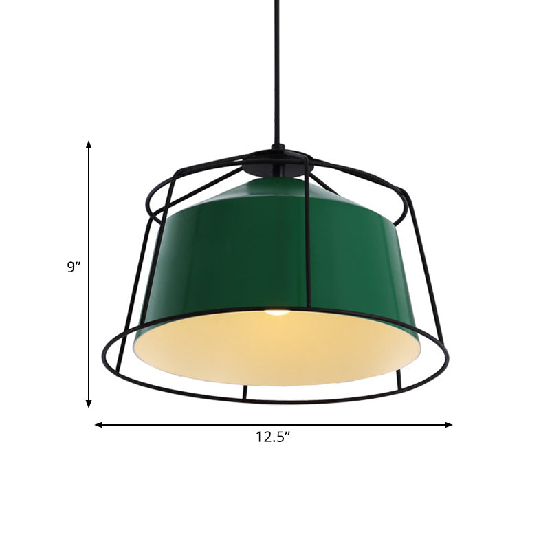 Plafonnier suspendu moderne en métal pour salon - 1 luminaire suspendu d'intérieur