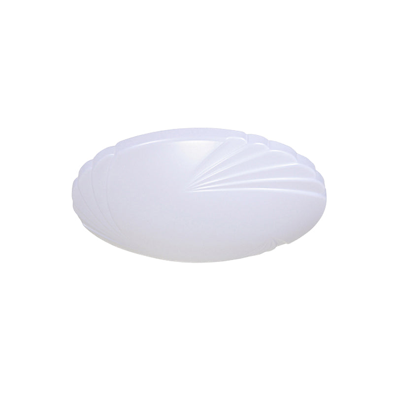 Minimalist Acrylic Shade LED Ceiling Flush Mount - 7.5"/9"/12" Dia - White Light for Bedroom