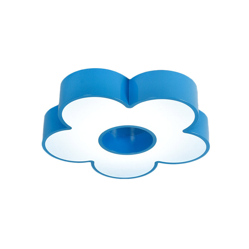 Colorful Acrylic Flower LED Ceiling Light for Kindergarten