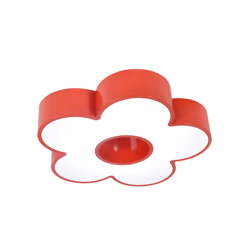 Colorful Acrylic Flower LED Ceiling Light for Kindergarten