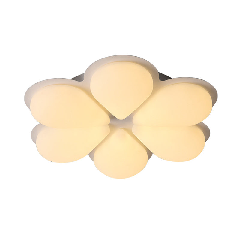 Plafonnier LED encastré pour chambre d'enfant en gris/blanc/café