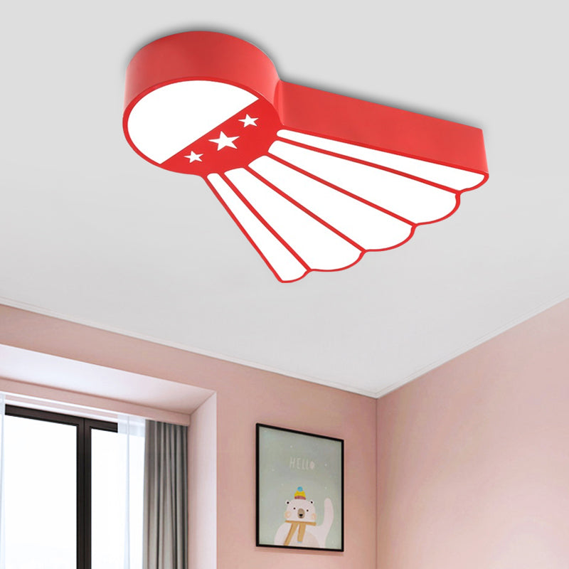 Kindergarten Ceiling Mounted LED Light for Kids' Badminton Room (Blue/Green/Red)