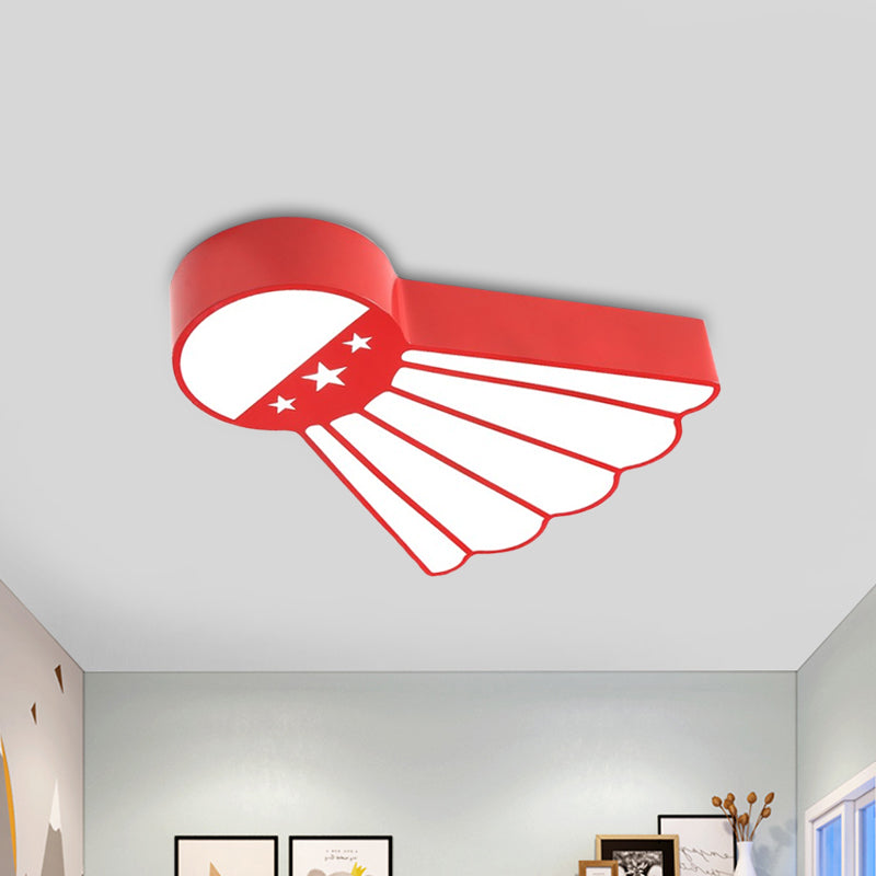Kindergarten Ceiling Mounted LED Light for Kids' Badminton Room (Blue/Green/Red)