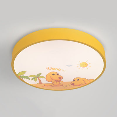 Plafonnier encastré en acrylique pour chambre d'enfant