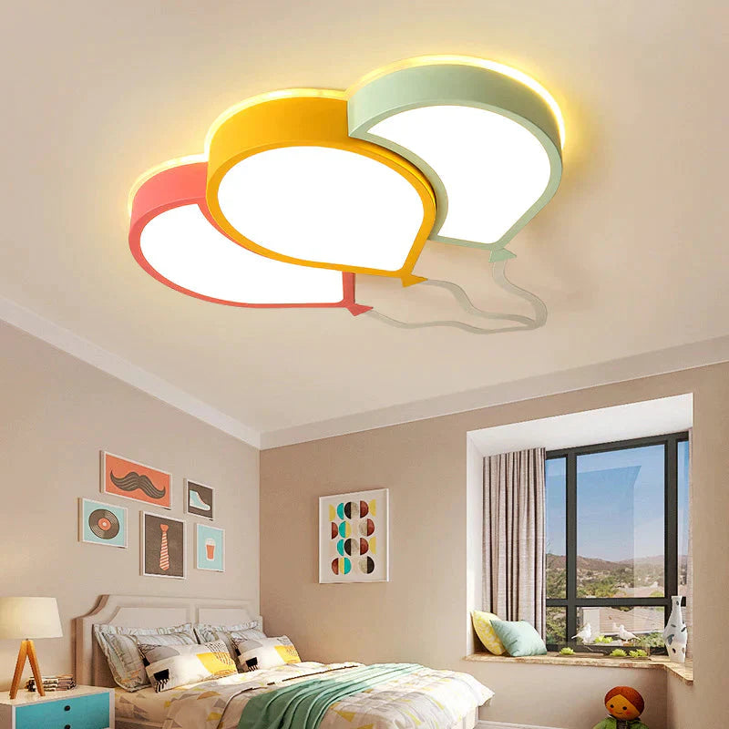 Plafonnier LED moderne et créatif en forme de ballon nordique