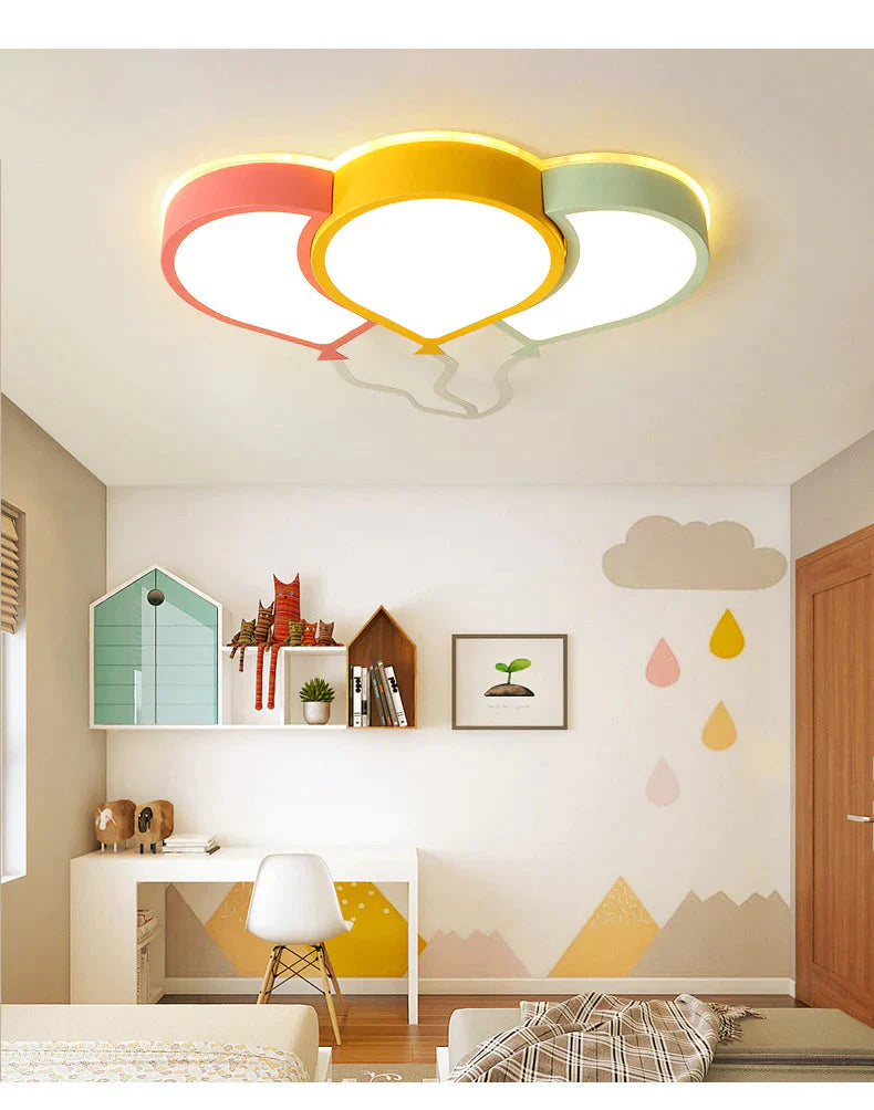 Plafonnier LED moderne et créatif en forme de ballon nordique