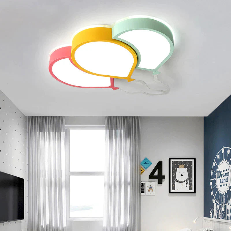 Plafonnier LED moderne et créatif en forme de ballon nordique