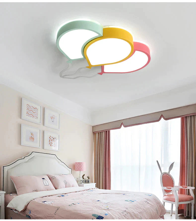 Plafonnier LED moderne et créatif en forme de ballon nordique