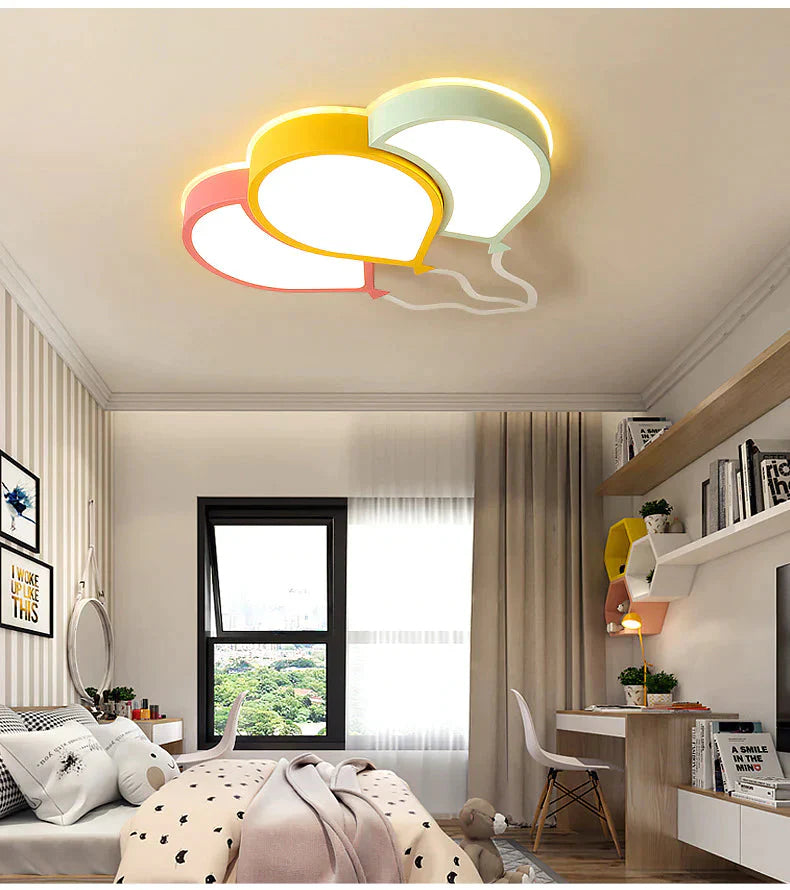 Plafonnier LED moderne et créatif en forme de ballon nordique