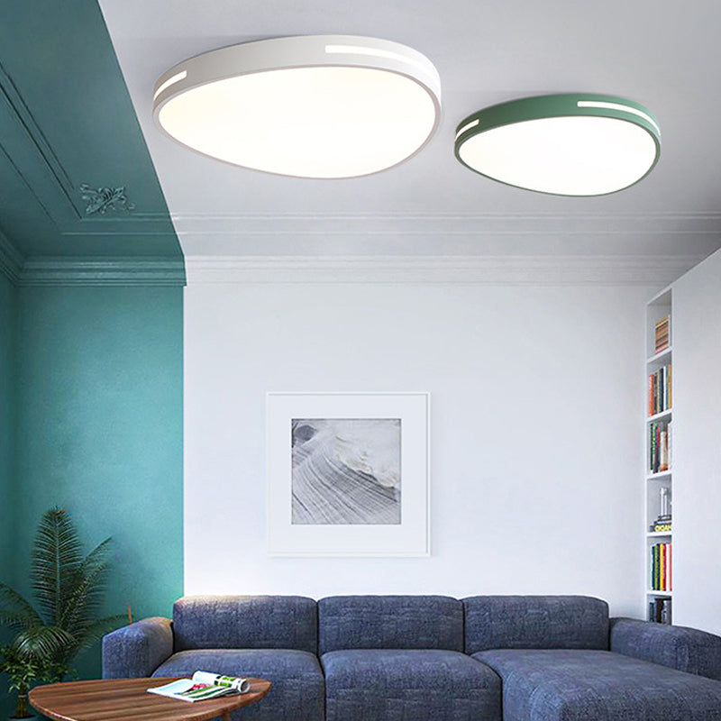 Teardrop LED Ceiling Light for Kindergarten and Bedroom - Nordic Style