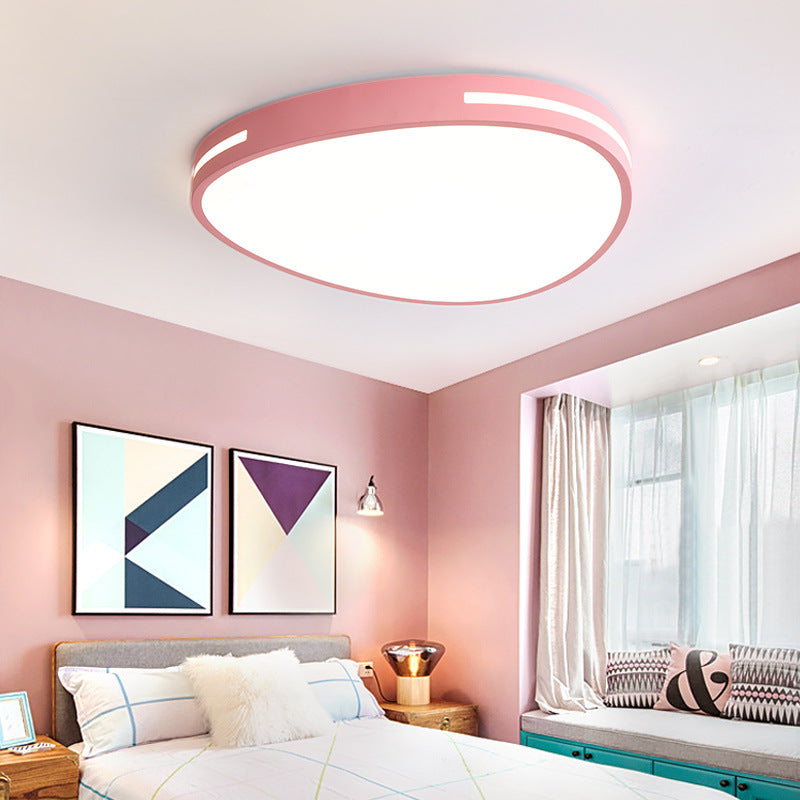 Teardrop LED Ceiling Light for Kindergarten and Bedroom - Nordic Style