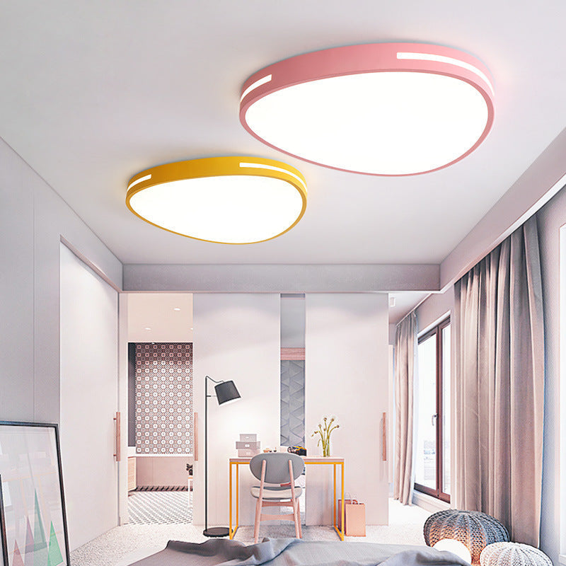 Teardrop LED Ceiling Light for Kindergarten and Bedroom - Nordic Style