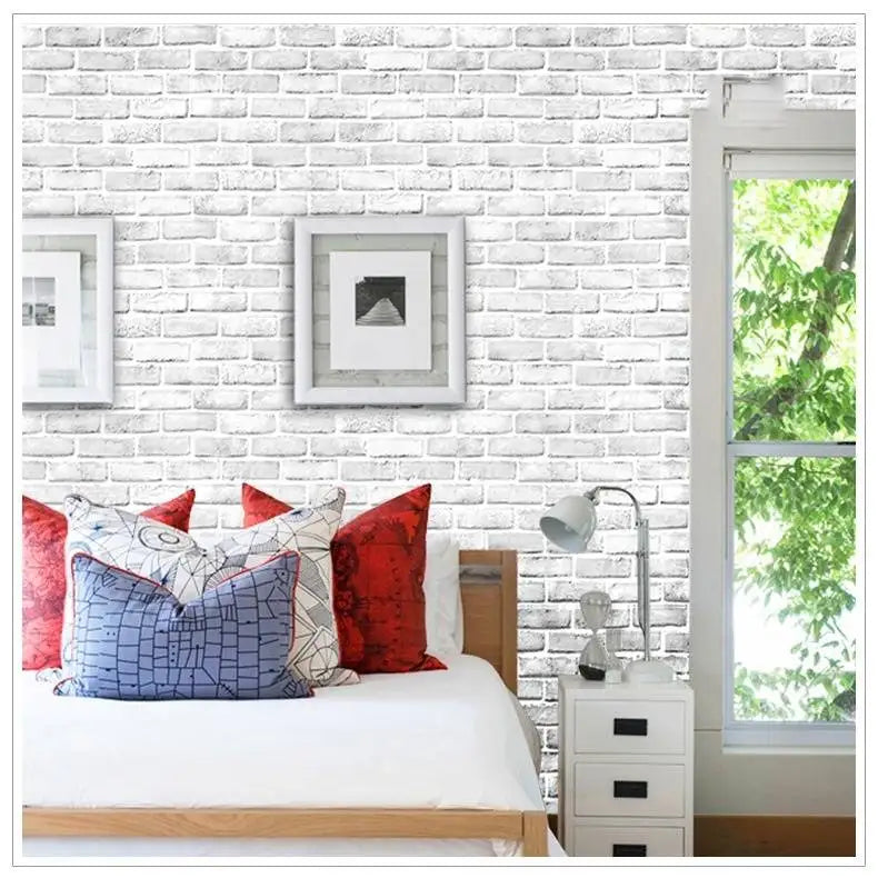 Sophia's Fashion Vintage Brick Stone Wallpaper