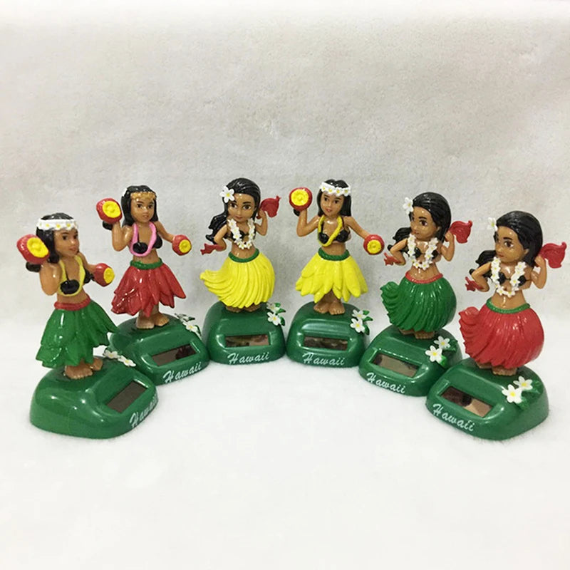 Zoe's Hawaii Funny Girl Car Solar Powered Dancing Swinging Figurines - Specifications