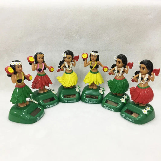 Zoe's Hawaii Funny Girl Car Solar Powered Dancing Swinging Figurines - Specifications