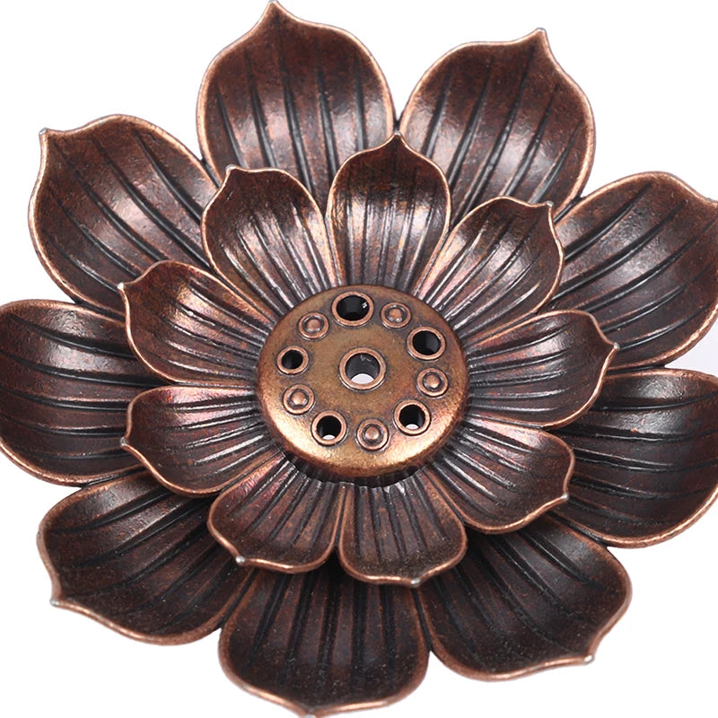 Ella's Lotus Line Incense Burner Stick Holder