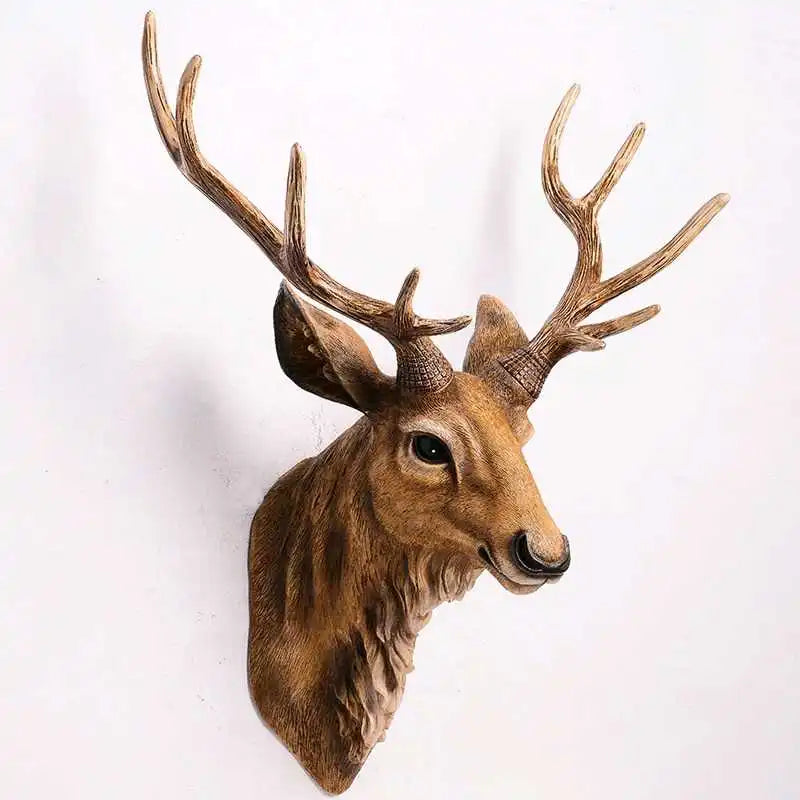 Décoration murale en fausse tête de cerf d'Aaliyah