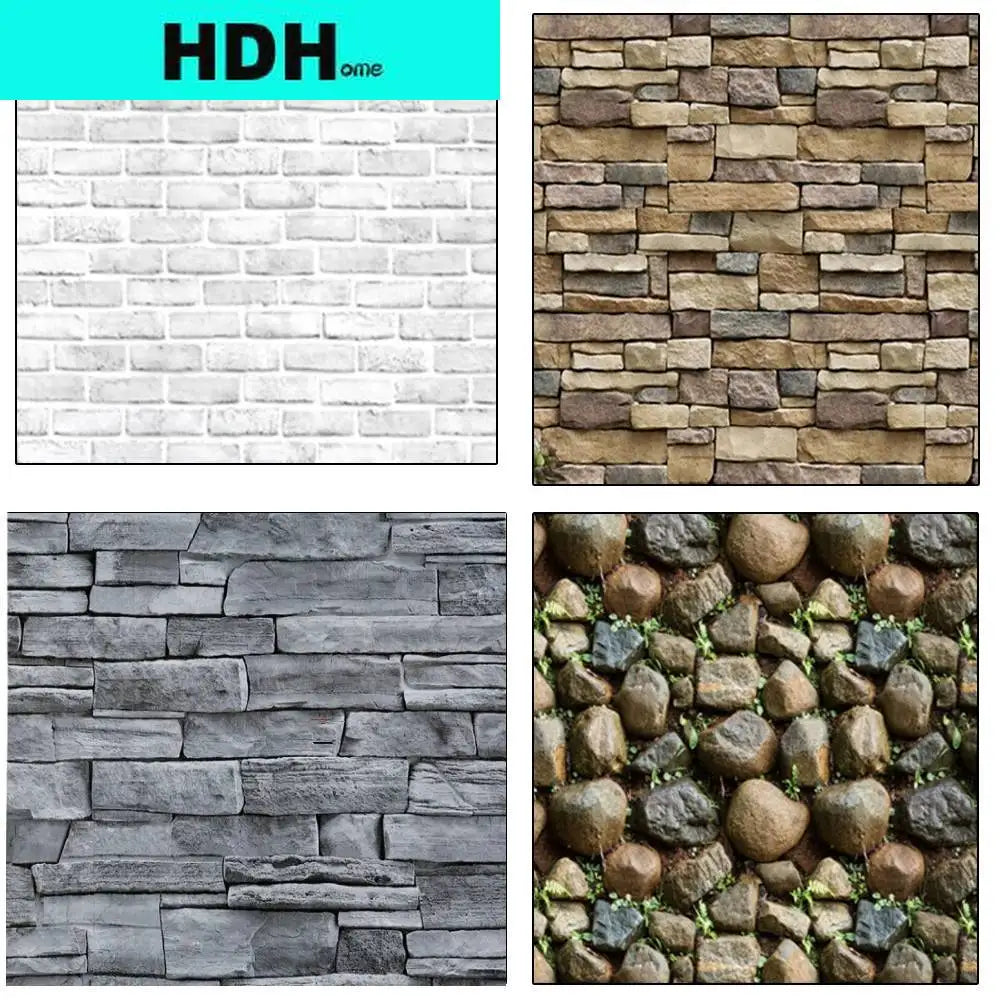 Sophia's Fashion Vintage Brick Stone Wallpaper