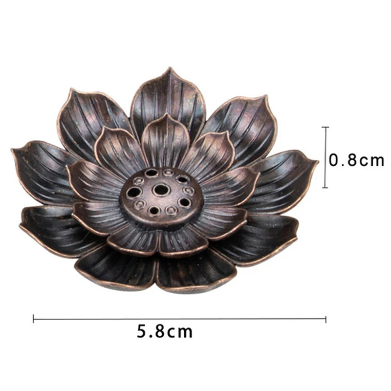 Ella's Lotus Line Incense Burner Stick Holder