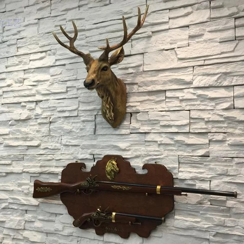 Décoration murale en fausse tête de cerf d'Aaliyah