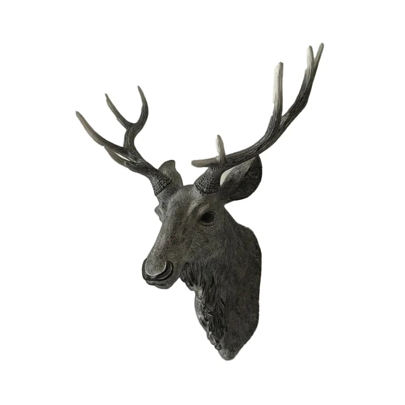 Décoration murale en fausse tête de cerf d'Aaliyah