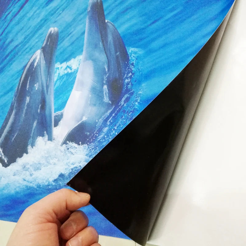 Clover Custom 3D Ocean World Floor Mural Wallpaper