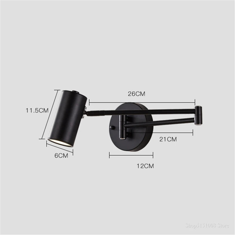 Home Deco Nordic Foldable LED Wall Lamp