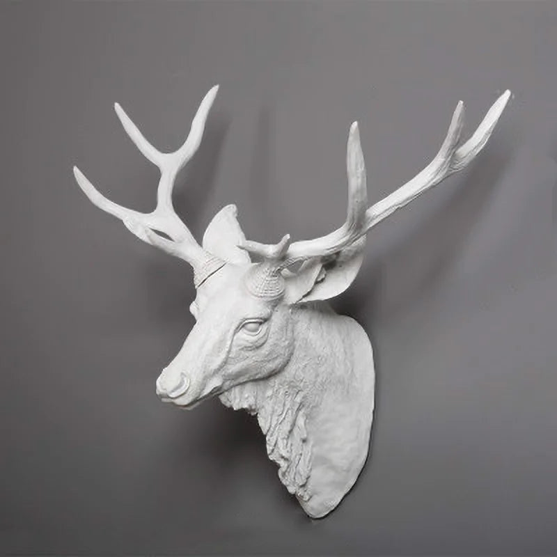 Décoration murale en fausse tête de cerf d'Aaliyah