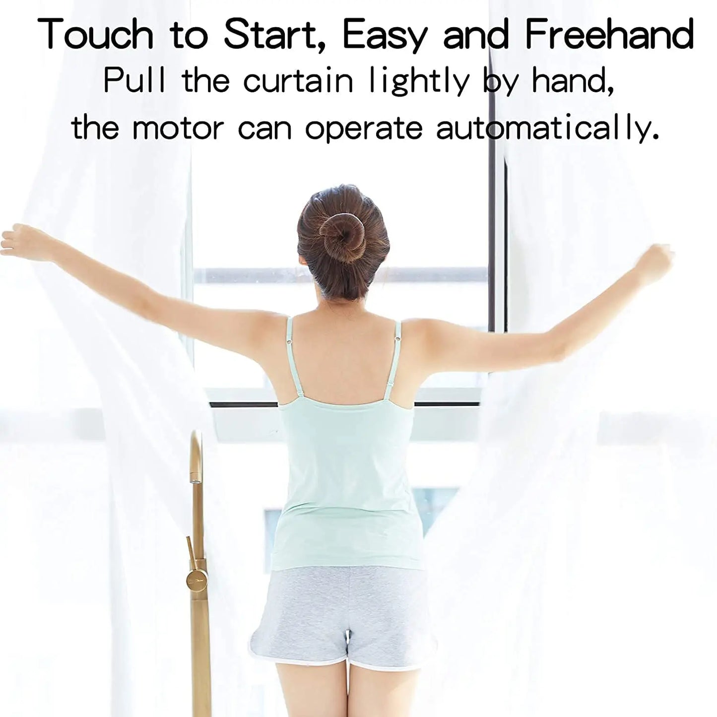 Luna's Electric Curtain Rail Cornice Rod Track